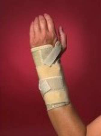 Picture of Wrist Support with Tension Strap Elastic / Plastic Right Hand Black Medium1378-R-MED