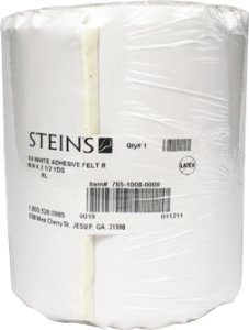 Picture of Adhesive Felt Mabis® 1/4 X 6 Inch X 3-1/2 Yard, White765-1008-0000