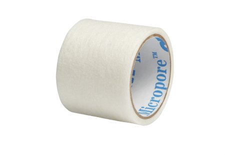 Picture of Medical Tape 3M™ Micropore™ Paper Tape Plus High Adhesion Paper 1 Inch X 1-1/2 Yard White NonSterile1532S-1