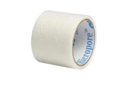 Picture of Medical Tape 3M™ Micropore™ Paper Tape Plus High Adhesion Paper 1 Inch X 1-1/2 Yard White NonSterile1532S-1