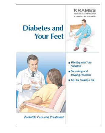Picture of Patient Booklet Krames® Diabetes and Your Feet11421
