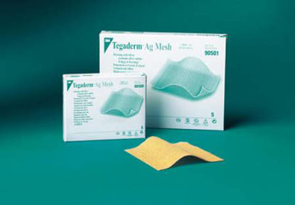 Picture of Silver Mesh Dressing 3M™ Tegaderm™ 2 X 2 Inch Square Sterile90500