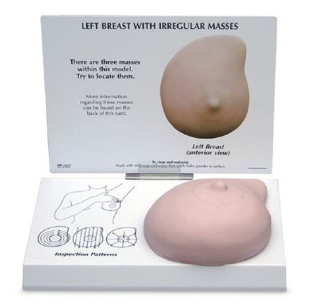 Picture of Breast Model Galloway Plastics Female Full-Size Left Breast 2-1/4 lbs.SB52334