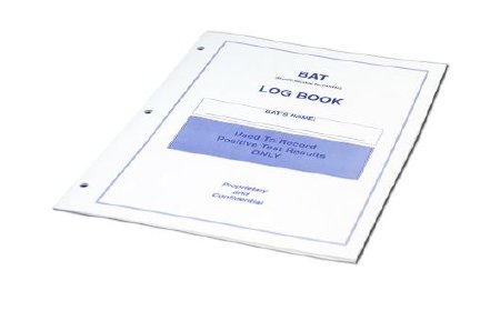 Picture of Recording Book BAT Log Book24-0020-00