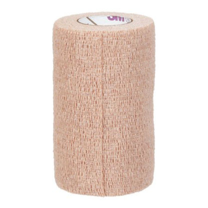Picture of Cohesive Bandage 3M™ Coban™ LF 4 Inch X 6-1/2 Yard Standard Compression Self-adherent Closure Tan NonSterile2084L