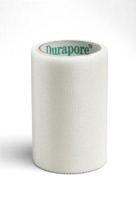 Picture of Medical Tape 3M™ Durapore™ Single Use Roll Silk-Like Cloth 2 Inch X 1-1/2 Yard White NonSterile1538S-2