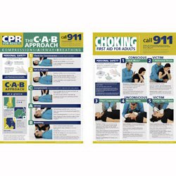 Picture of First Aid Posters Learning ZoneXpress The CPR ApproachSB50105