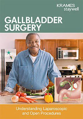 Picture of Patient Booklet Krames® Gallbladder Surgery Book AHA12102