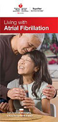 Picture of Patient Booklet Krames® Living With Atrial Fibrillation, AHA AHA50-1654
