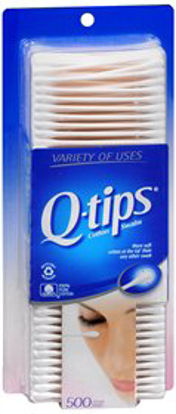 Picture of Swabstick Q-Tip® Cotton Tip Cotton Shaft 3 Inch NonSterile 500 per Pack30521500700