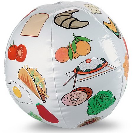 Picture of Nutrition Picture Toss-Up Ball Adult / ChildWA24179
