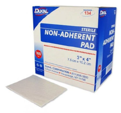 Picture of Non-Adherent Dressing Dukal™ Rayon / Polyester 3 X 4 Inch Sterile134