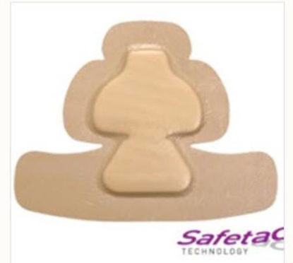 Picture of Foam Dressing Mepilex® Border Heel 8-3/5 X 9 Inch Heel Adhesive with Border Sterile282790