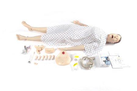 Picture of Training Manikin Nursing Anne SimPad Capable Full-Size / Tan Skin Tone Female Adult325-05050T