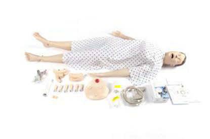 Picture of Training Manikin Nursing Anne SimPad Capable Full-Size / Brown Skin Tone Female Adult325-05050B