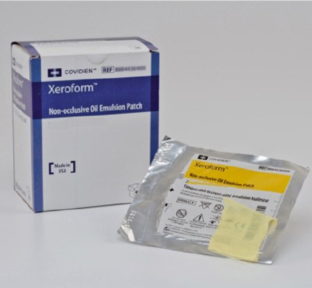 Picture of Xeroform Petrolatum Dressing Covidien 5 X 9 Inch Gauze Bismuth Tribromophenate Sterile8884437100