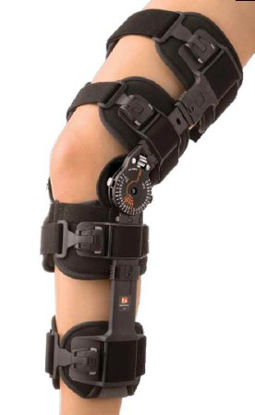Picture of Knee Brace G3 Cool One Size Fits Most Hook and Loop Closure 18 to 26 Inch Length Left or Right KneeEK061000