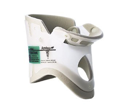 Picture of Extrication Cervical Collar Ambu® Perfit™ Preformed Pediatric Size 2 One-Piece / Trachea Opening 3 Inch Height000264502
