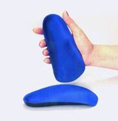 Picture of Freedom® Accommodator™ Plantar Fasciitis Insole 3/4 Length Size 7 Foam / Nylon / Plastic Blue Male 12 to 136817