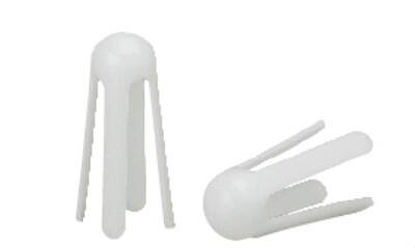 Picture of Finger Guard Prokot Adult Small Bendable Prong Closure Left or Right Hand White1968 S