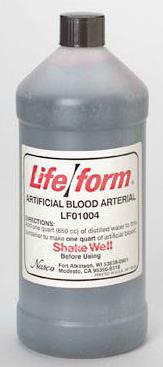 Picture of Artificial Arterial Blood Life/Form®LF01004