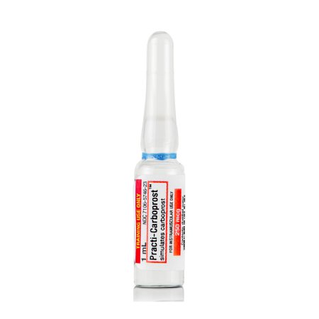 Picture of Clinical Training Medication Practi-Carboprost™ 1 mL Ampule Distilled Water Liquid455CA