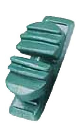Picture of Walking Heel Synthetic Rubber, Green, Heel Cushion4183-135
