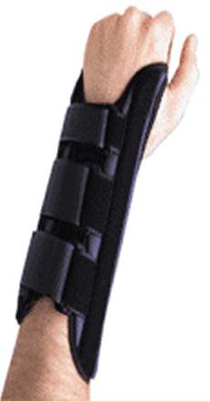 Picture of Cock-Up Wrist Brace Breg® Aluminum / Foam / Nylon Left Hand Black X-Small10281