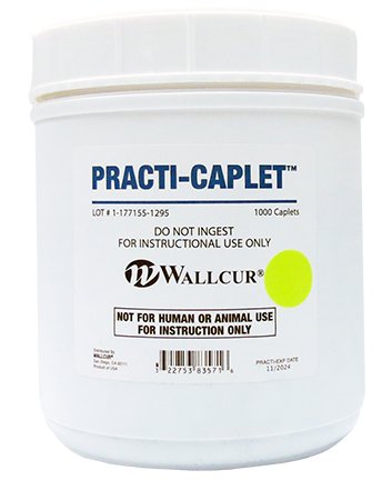 Picture of Clinical Training Medication Practi-Scored Caplet™ Jar Caplet671SC