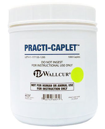 Picture of Clinical Training Medication Practi-Scored Caplet™ Jar Caplet671SC