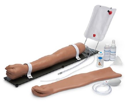 Picture of Training Arm Guarmard® Advanced Multipurpose Venous Training Left Arm - Medium Skin Tone Gender Neutral AdultSB32870B