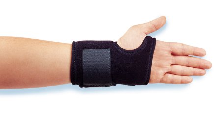 Picture of Wrist Brace Gel Wrist Wrap Mineral Oil / Neoprene / OK Cloth Left Hand Black One Size Fits Most3846-LT