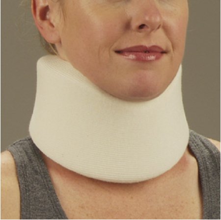 Picture of Cervical Collar DeRoyal® Low Contoured / Medium Density Adult One Size Fits Most One-Piece 2-1/2 Inch Height 22 Inch Length1000251