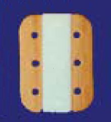 Picture of Padded Splint Folding Foam / Cardboard White 9 X 18 Inch1530