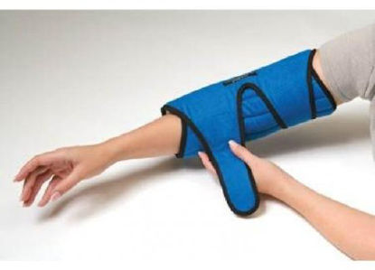 Picture of Elbow Support IMAK® RSI X-Large Hook and Loop Strap Fastening BlueA10110