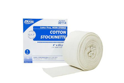Picture of Stockinette Tubular Dukal™ 4 Inch X 25 Yard Cotton NonSterile30114