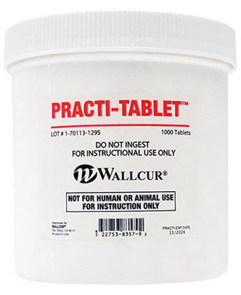 Picture of Clinical Training Medication Practi-Tablet™ Jar Tablet673TB