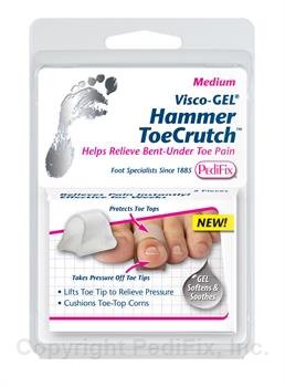 Picture of Toe Cushion Visco-GEL® Hammer ToeCrutch™ Medium Pull-On ToeP1037-M