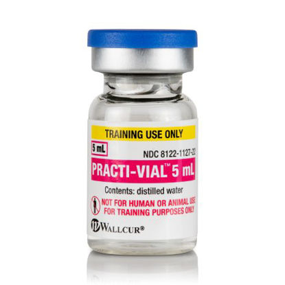 Picture of Clinical Training Medication Practi-5 mL Vial™ 5 mL Vial Distilled Water Liquid420PV