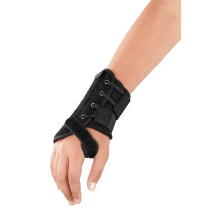 Picture of Wrist Brace With Thumb Spica Apollo Universal Foam Left Hand Black One Size Fits Most10653