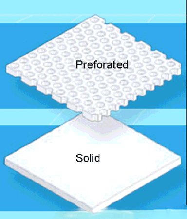 Picture of Splinting Material Aquaplast RT® 9 X 12 Inch Thermoplastic WhiteRT1684P