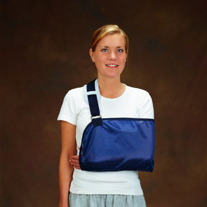 Picture of Arm Sling DeRoyal® Hook and Loop Closure SmallTX9902-03