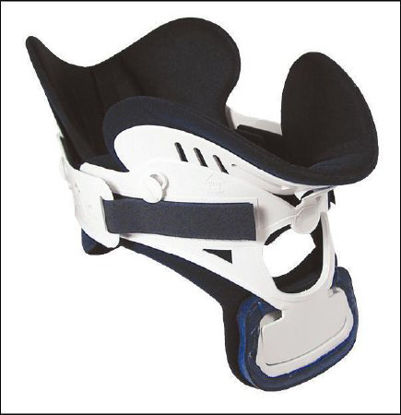 Picture of Rigid Cervical Collar Miami J® Preformed Adult Tall Two-Piece / Trachea OpeningMJ-500