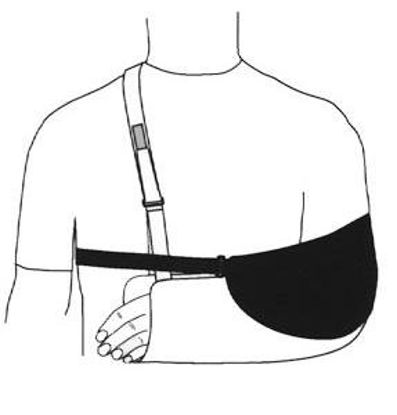 Picture of Immobilizer Strap Joslin Swathe® 34 Inch Length / Hook and Loop Strap ClosureJ50601ZL