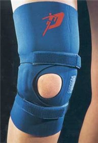 Picture of Knee Stablizer Brace Palumbo™ Medium D-Ring / Hook and Loop Strap Closure 15-1/4 to 17 Inch Above Midpatella Circumference / 13 to 14-1/2 Inch Below Midpatella Circumference Left or Right Knee62136/NA/NA/BEIGE