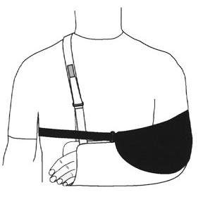 Picture of Immobilizer Strap Joslin Swathe® 68 Inch Length / Hook and Loop Strap ClosureJ50701ZL