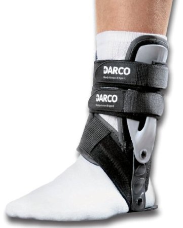 Picture of Ankle Brace Body Armor® Medium Male 7-1/2 to 10-1/2 / Female 9 to 12 Right AnkleBAS2R