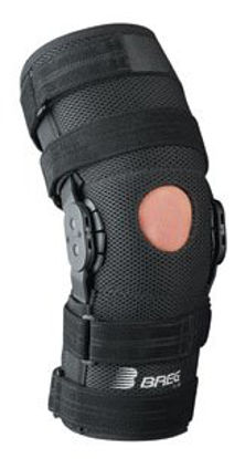 Picture of Knee Brace RoadRunner® Large Wraparound / Hook and Loop Strap Closure 21 to 24 Inch Circumference Left or Right Knee14154
