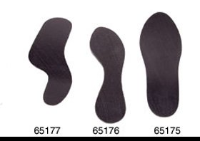 Picture of Carboplast® Contoured Plate Insole Flexible Medium Thermoplastic Black Male 6 to 8 / Female 7 to 965175/RIGD/MD