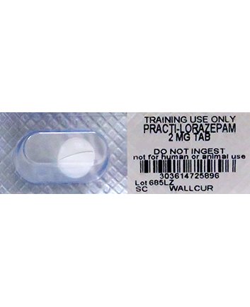 Picture of Clinical Training Medication Practi-Lorazepam™ Oral Med 2 mg per Tablet Blister Pack Tablet685LZ